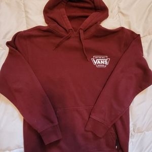$10 off $60 ⭐️ Van's maroon hoodie